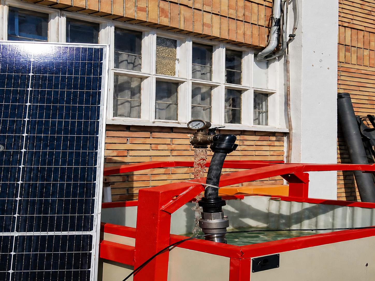 Madrid Solar Pump Demonstration Project